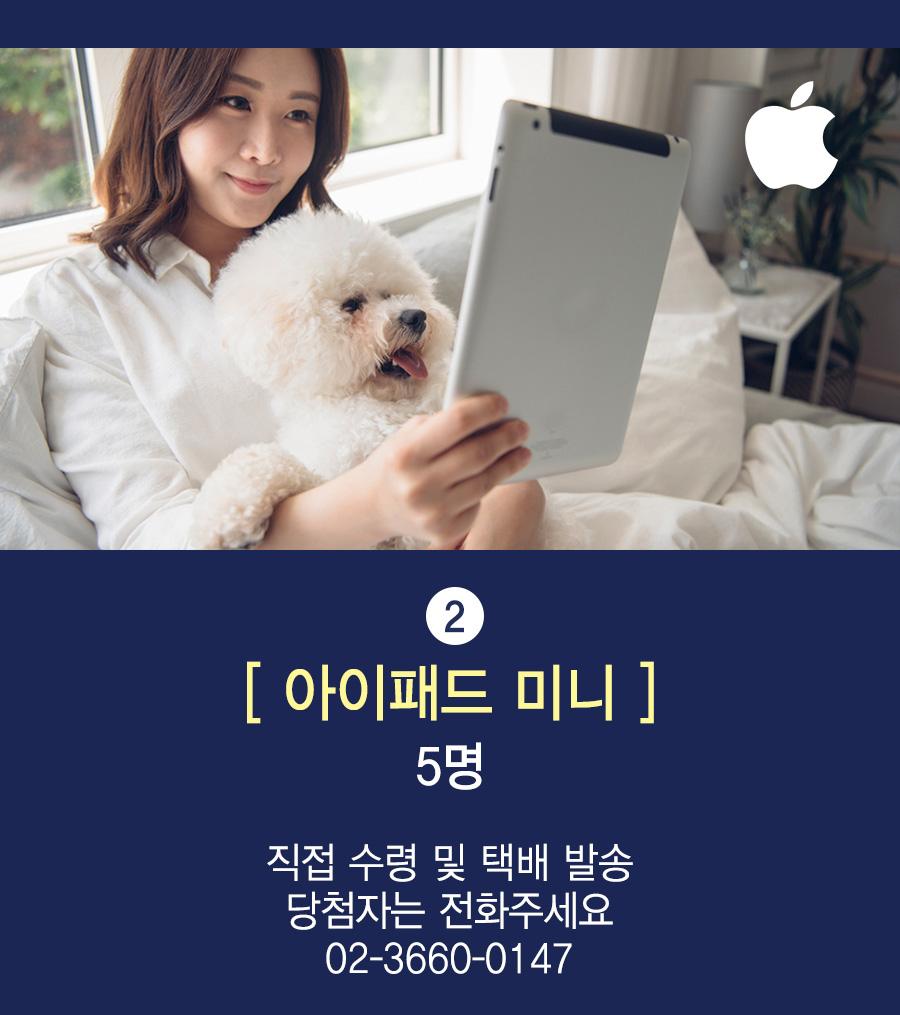 당첨상품 아이패드 미니