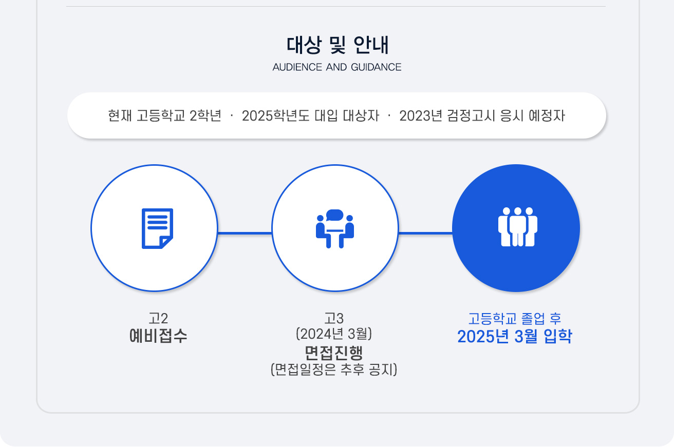 대상 및 안내